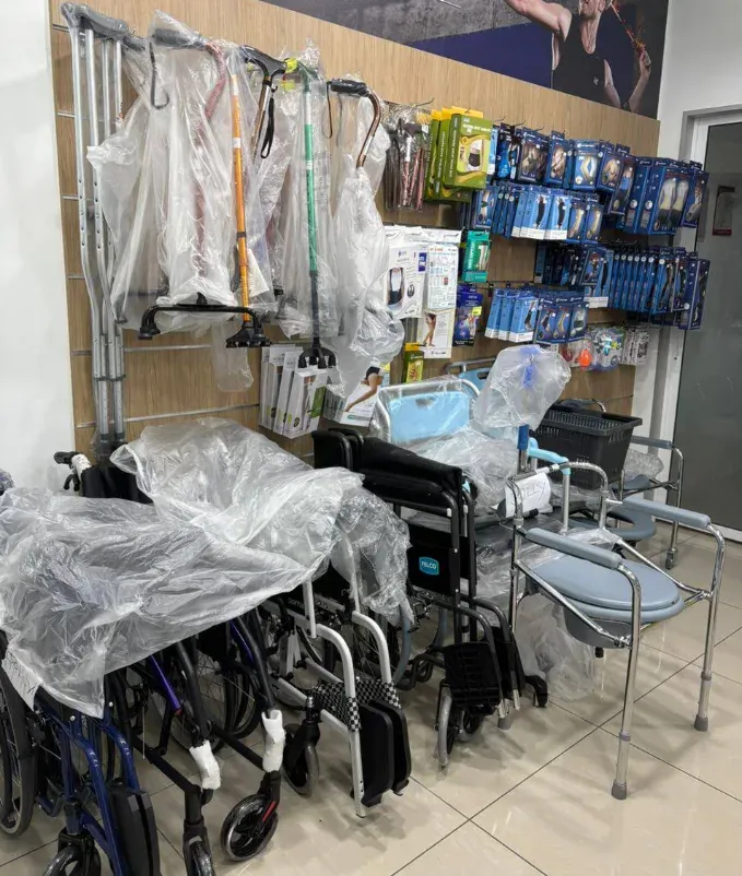 Wheelchairs and mobility aids at the Cheng Utama branch