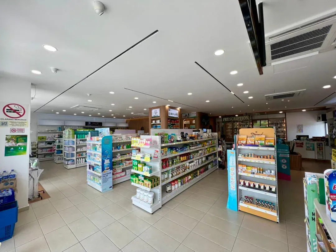 Interior view of the Kota Laksamana branch